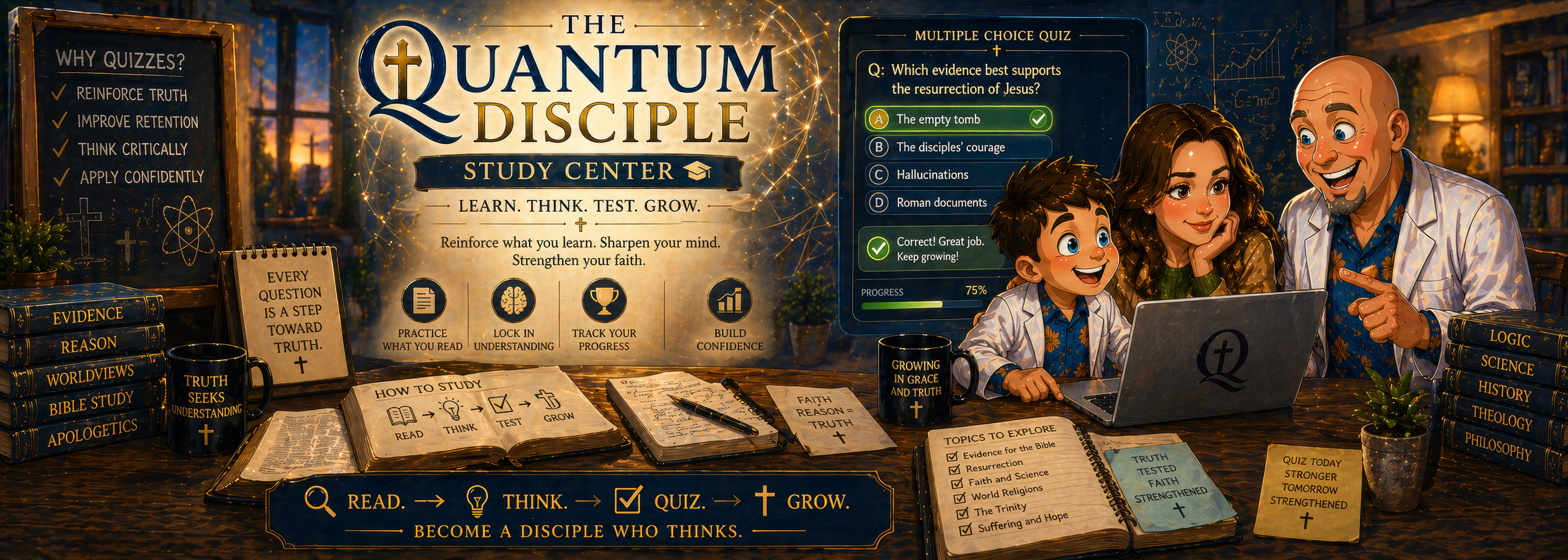 The Quantum Disciple Header